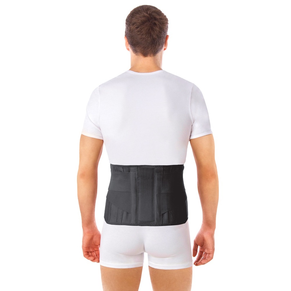 Wide Lumbar Lower Back Brace Support Belt